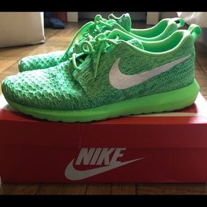 Men’s Nike Roshe NM Flyknit Voltage Green